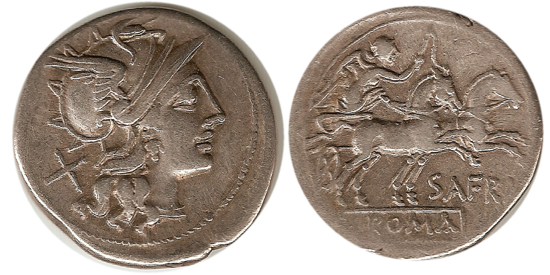 Denario Roma 150 a.C.